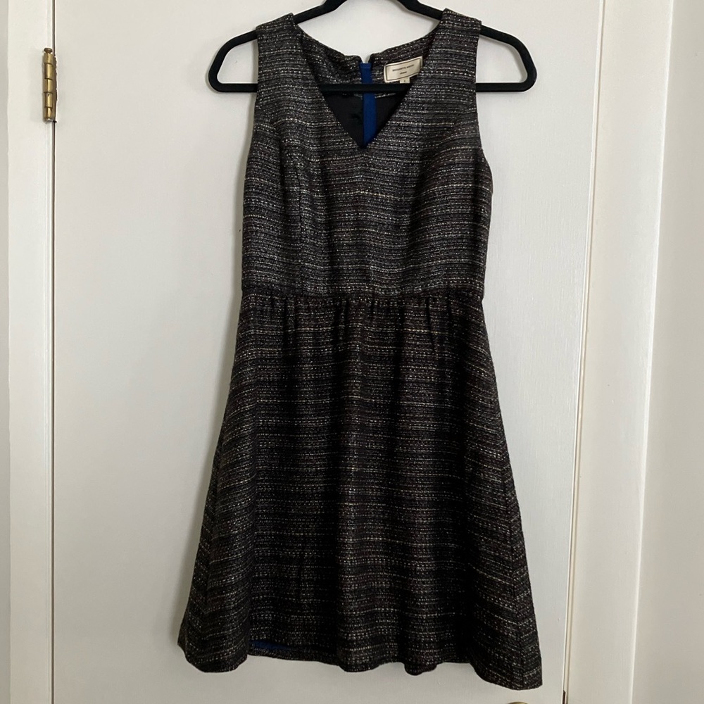 Moulinette Soeurs Black Cocktail Dress Small + FREE GIFT
